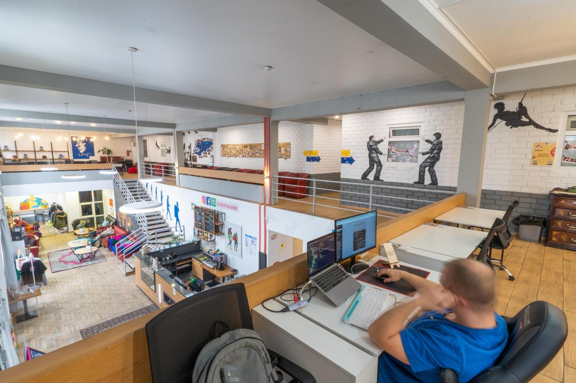 Ololofreelander Hostel&Coworking Bishkek Luaran gambar